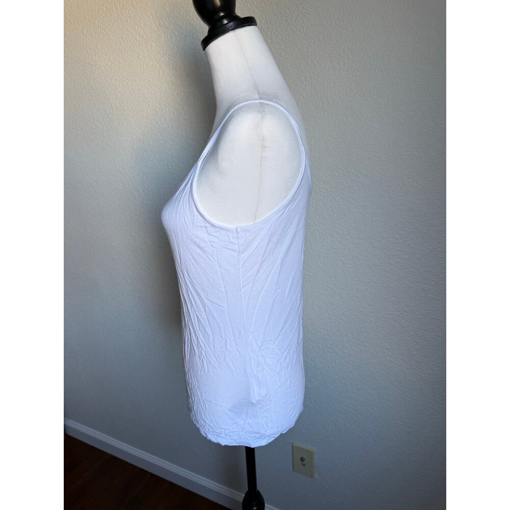 NWOT J.Crew Factory Layering Cami Tank Top White Medium AP581 - Picture 3 of 6